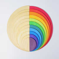 Grimms Große Regenbogen Halbkreise, 11 Teile 8mm stark 2+