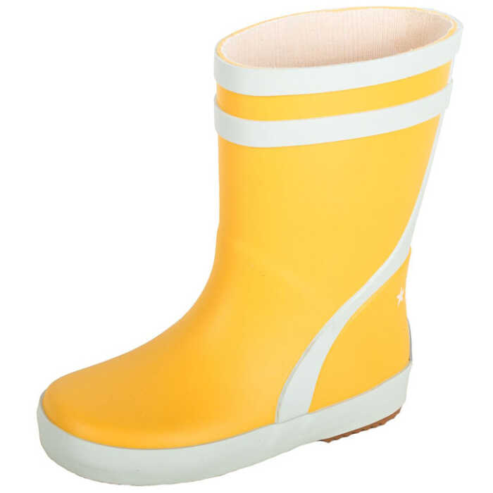 BMS Kinder Gummistiefel 29 gelb Naturkautschuk