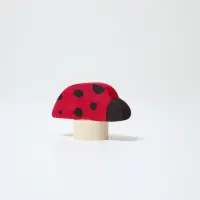 Grimms Steckfigur Marienkäfer aus Holz