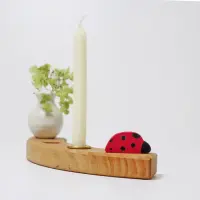 Grimms Steckfigur Marienkäfer aus Holz
