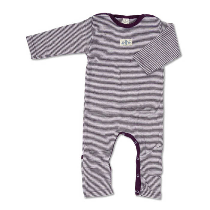 Lilano Anzug mit Beinumschlag beere-ringel 98 Wolle kbT/Seide