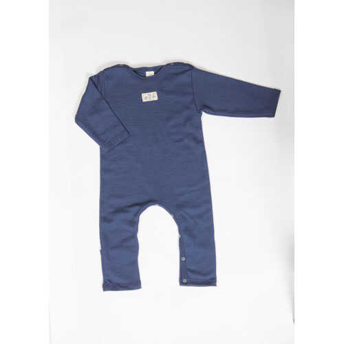 Lilano Anzug mit Beinumschlag blau 74 Wolle kbT/Seide