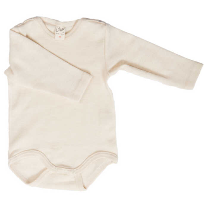 Lilano Body mit Schulterverschluss natur 74 aus Wolle kbT/Seide