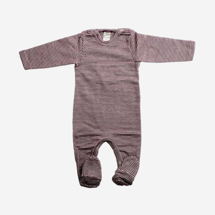 Lilano Ganzkörperbody 1/1-Arm beere-ringel 50