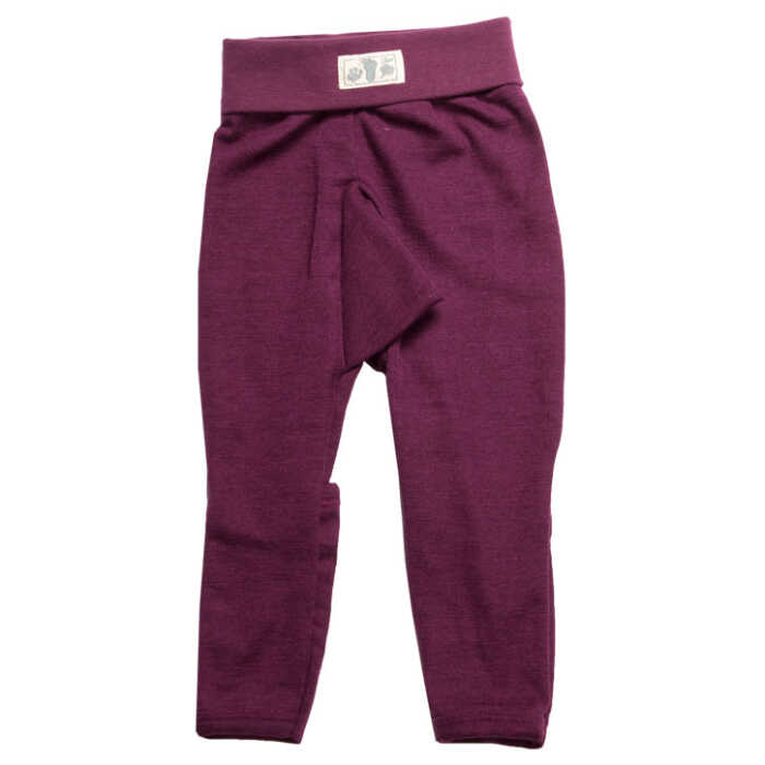 Lilano Nabelbundhose mit Beinumschlag 86 beere Wolle kbT/Seide