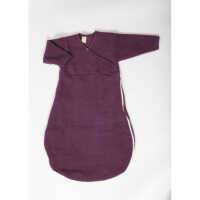 Lilano Schlafsack Wickelform beere 50/56 aus Wollfrottee...