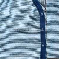 Lilano Shirt langarm mit  Knopfleiste marine 56 aus Wolle kbT/Seide