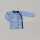 Lilano Shirt langarm mit Knopfleiste marine 74 aus Wolle kbT/Seide