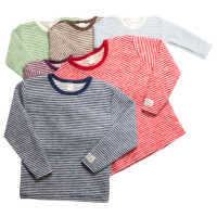 Lilano Kinder Shirt 128 marine aus Wollfrottee kbT