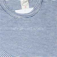 Lilano Kinder Unterhemd langarm marine 92 aus Wolle kbT/Seide