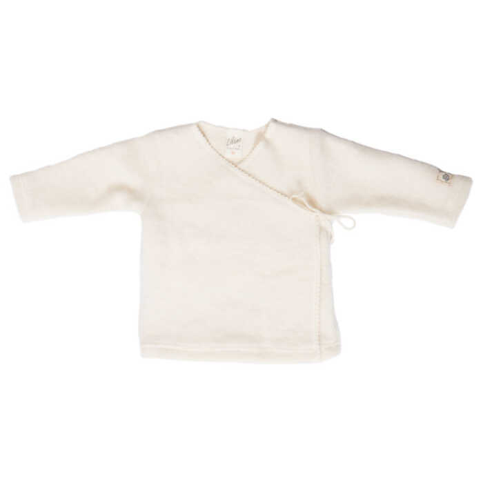 Lilano Wickelshirt zum Binden 68 natur Wollfrottee kbT