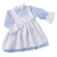 Emil Schwenk Puppen Nostalgiekleid (Hellblau), Gr.32