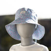 Pickapooh Cala 48 BW kbA Blume blau Kinder Sonnenschutz Hut