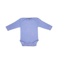 Cosilana Baby-Body 1/1 Arm 050/056 hellblau 45%...