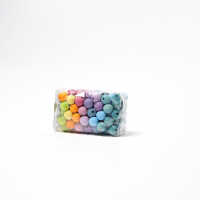 Grimms Holzperlen 12mm, pastell, 120 Teile