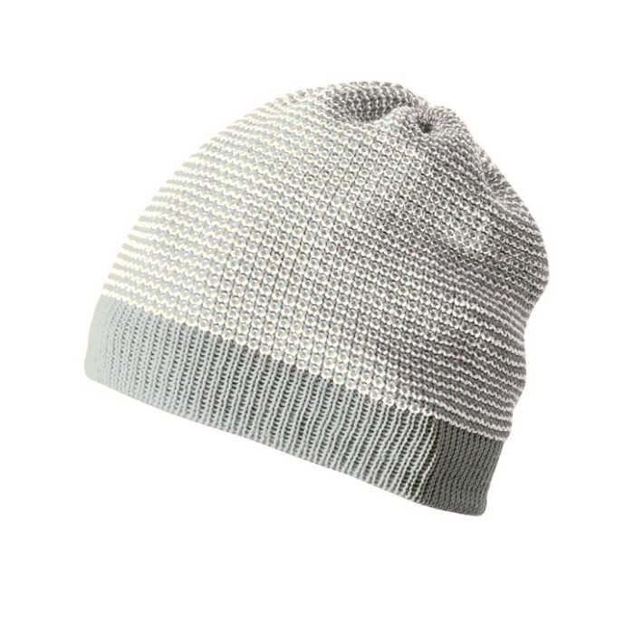 Disana Beanie Vorsaison, grün-blau bio-Schurwolle
