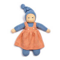 Nanchen Mädel blau 33cm 122045