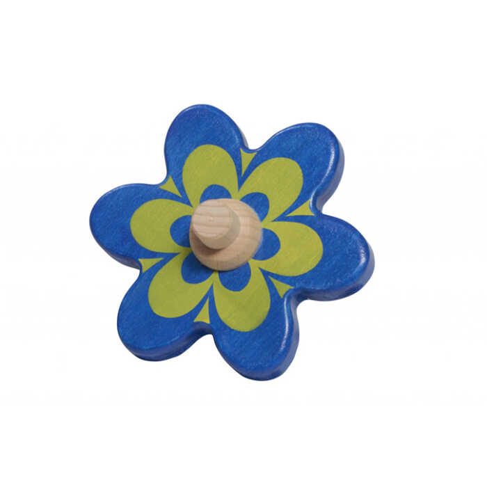 NIC Multibahn Blume blau Laufteil Holz