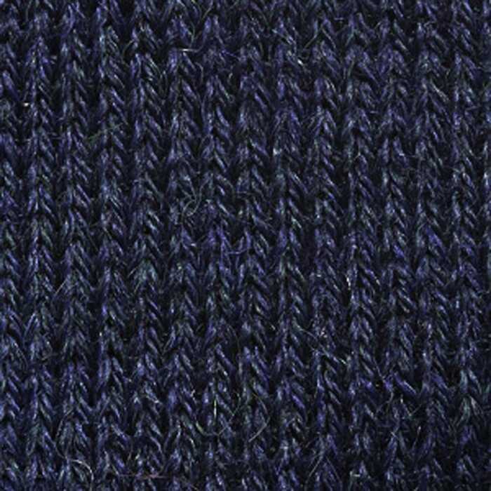 De Colores Kragen für Kinder 75 petrolblau meliert 25cm lang, 3re/3li