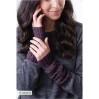 De Colores Pulswärmer 95 aubergine 30cm lang,...