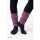 De Colores Beinstulpe Rippstrick 55 erika meliert 40cm, 3re/3li, 100% Baby-Alpaka