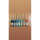 De Colores Beinstulpe Rippstrick 65 graugrün meliert 40cm, 3re/3li, 100% Baby-Alpaka