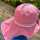 Pickapooh Lasse 52 BW kbA rose UV40/ BW Strick kbA Streifen lila rosa weiss