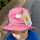 Pickapooh Lasse 52 BW kbA rose UV40/ BW Strick kbA Streifen lila rosa weiss