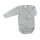Lilano Baby Wickelbody 50 grau aus Wolle kbT/Seide