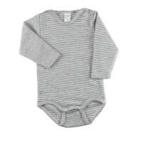 Lilano Body langarm hellgrau 74 aus Wolle kbT/Seide