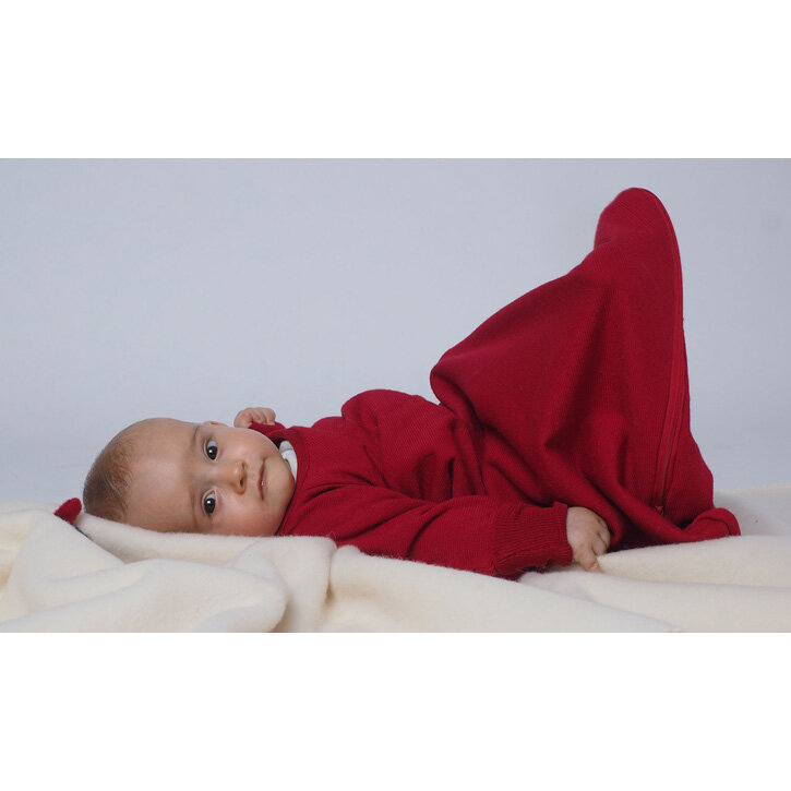 Reiff Baby Schlafsack mit Arm aus Wolle kbT/Seide Frottee, 82,95