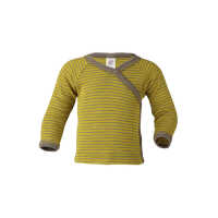 Engel Wickelshirt, langarm, safran/walnuss, 50/56,...