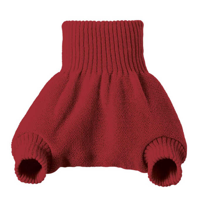 Disana Wollwindelhose bordeaux 98/104 100% kbT Schurwolle