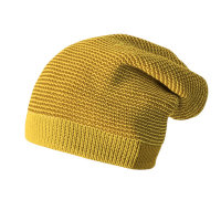 Disana Longbeanie curry/gold 03 100% kbT Schurwolle