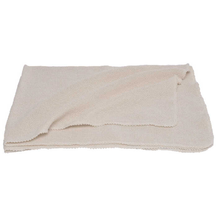 Reiff Baby Wolldecke 80x95 cm natur Wickeltuch