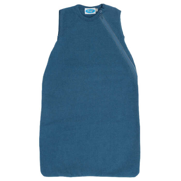 Reiff Fleeceschlafsack ohne Arm 98/104 pazifik Schurwolle kbT