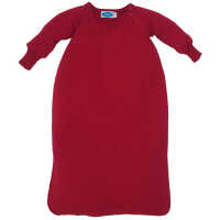 Reiff Schlafsack Frottee mit Arm 116 burgund Wolle/Seide