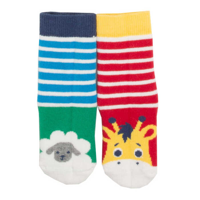 Kite 2er Pack grippy Socken Multi