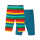 Frugi Laurie Shorts 2 Pack  Steely Blue Multi Stripe 6-7J