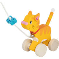 Goki Ziehtier Katze 54896 1+ Holz