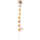 HEIMESS Schnullerkette Bernstein 735070 0+ Holz, Bernstein