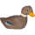 HOLZTIGER Ente, schwimmend 80024 3+ Holz
