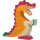 HOLZTIGER Drache, rot 80280 3+ Holz
