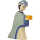 HOLZTIGER Krippenfigur Casper Serie 1 ca.17,5cm aus Holz