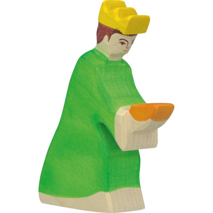 HOLZTIGER Krippenfigur Balthasar Serie 3 ca.12cm aus Holz