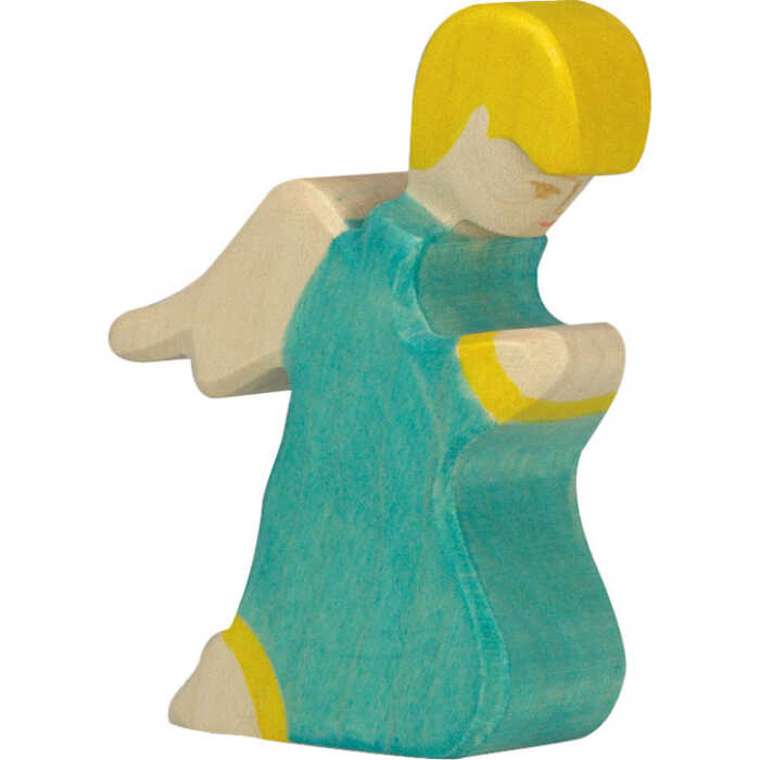 HOLZTIGER Krippenfigur Engel, knieend Serie 3 ca.8cm aus Holz