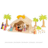HOLZTIGER Puppenhaus 80348 3+ Holz