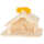 HOLZTIGER Puppenhaus 80348 3+ Holz