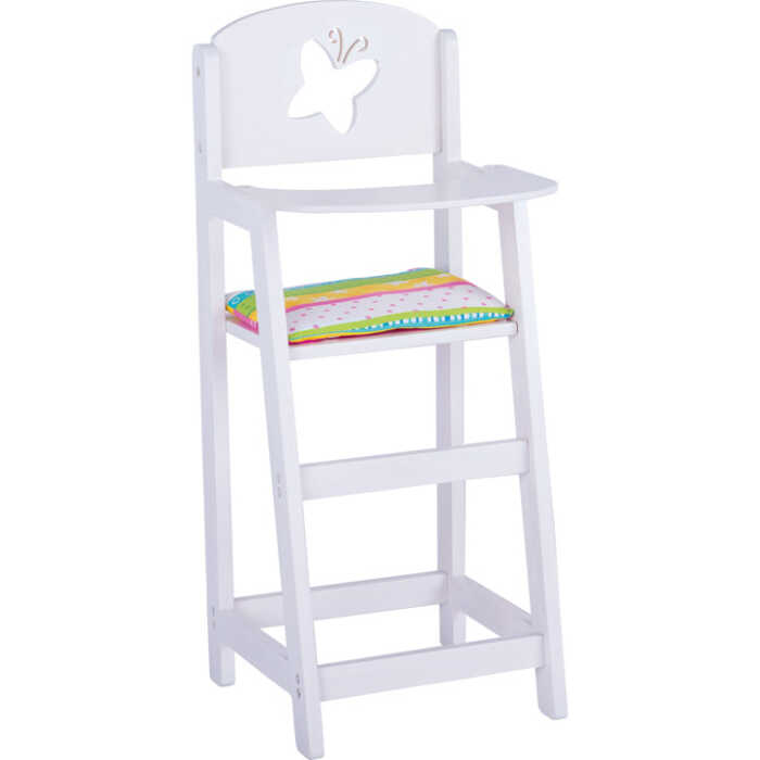 Goki Puppenhochstuhl, Susibelle 51657 3+ Holz, Textil