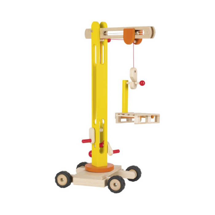 Goki Baukran 55975 3+ Holz
